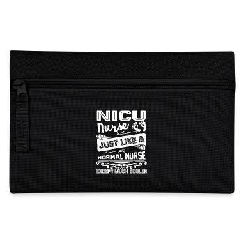 Nicu Nurse Is Cooler - Pencil Case - black - Front