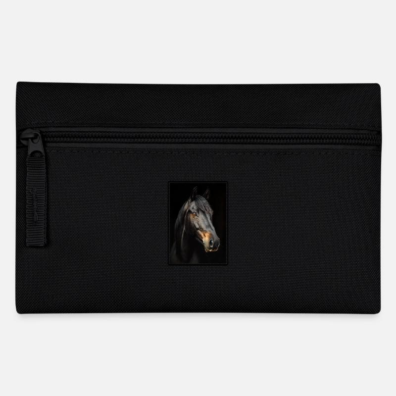 Chevaux Cheval - Trousse - noir