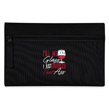 Divorced Separation Divorced Divorce - Pencil Case - black - Front