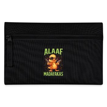 Karneval Party Köln ALAAF MADAFAKAS Lustiges - Federtasche - Schwarz - Vorne