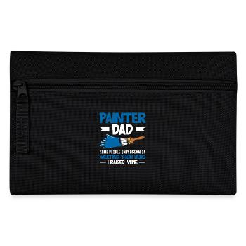 Painter Dad Hero Mine Raised - Pencil Case - black - Front