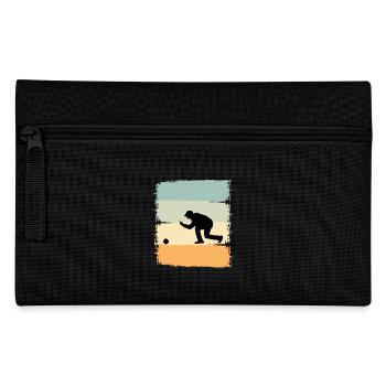 Boule Boccia Boule player - Pencil Case - black - Front