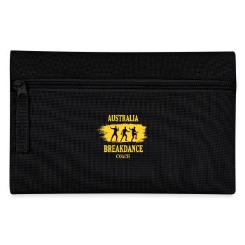 Breakdance Coach Motif – Dancer Outfit with Style - Pencil Case - black - Front