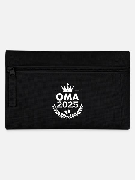 Oma 2025 - Federtasche - Schwarz