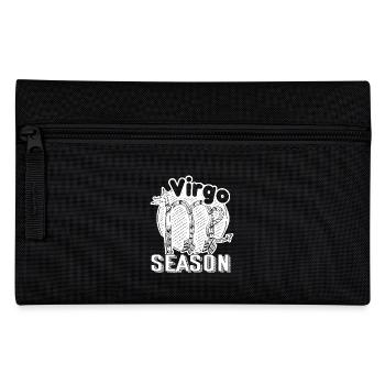 Virgo Season Funny Horoscope - Pencil Case - black - Front