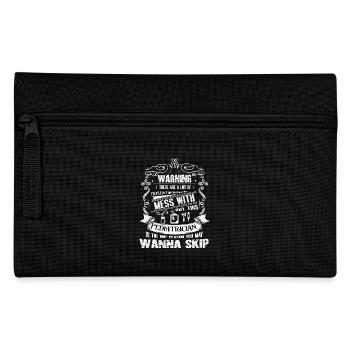 Pediatrician Don't Mess With Pediatrician - Pencil Case - black - Front