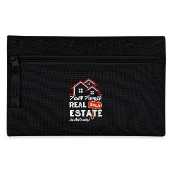 Real Estate Agent Faith Family Real Estate - Pencil Case - black - Front