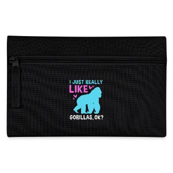 Gorilla - Federtasche - Schwarz - Vorne