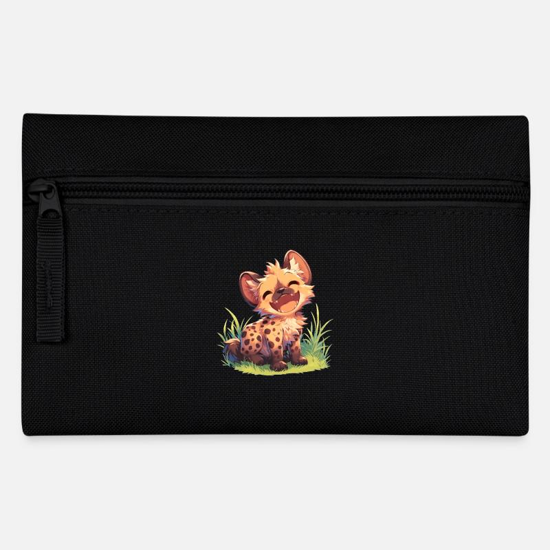 Hyänen Hyäne - Federtasche - Schwarz