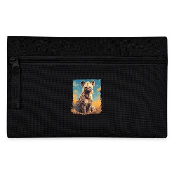 Hyena Hyena - Pencil Case - black - Front