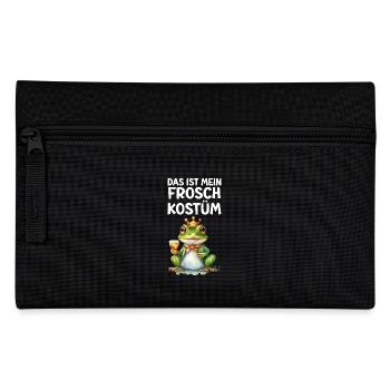 Froschkostüm DAS IST MEIN KOSTÜM Froschkönig - Federtasche - Schwarz - Vorne