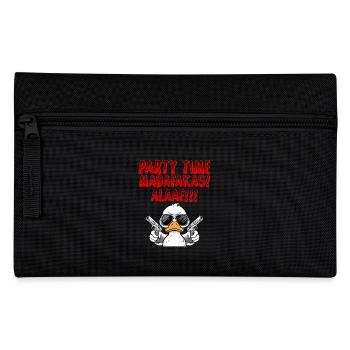 Entenkostüm PARTY TIME MADAFAKAS ALAAF Lustiges - Federtasche - Schwarz - Vorne