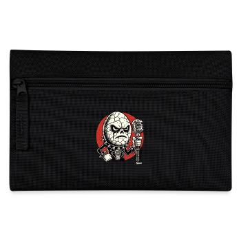 Punk Band Rock Egg - Pencil Case - black - Front