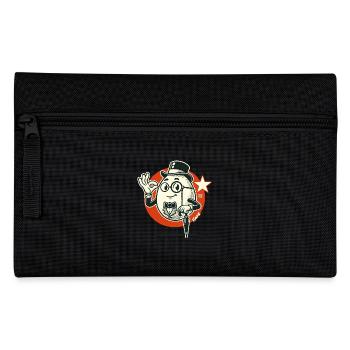 The elegant gentleman's egg - Pencil Case - black - Front