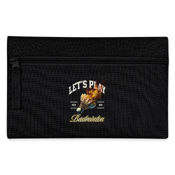 Badminton - Pencil Case - black - Front