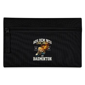 Badminton - Federtasche - Schwarz - Vorne