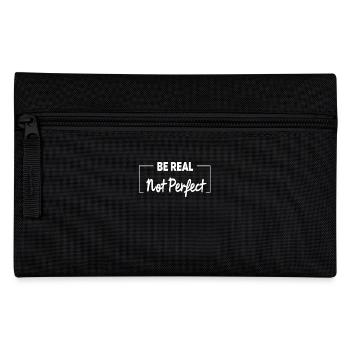 Be Real Motiv Inspiration Selbstbewusstsein - Federtasche - Schwarz - Vorne