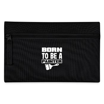 Born to be a painter - Pencil Case - black - Front