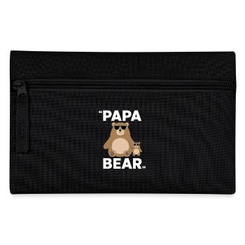 Best Dad Father´s Day Husband Men Daddy Father Man - Pencil Case - black - Front