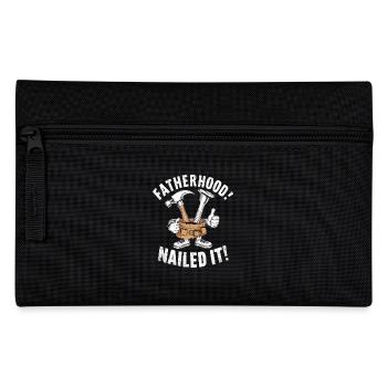 Best Dad Father´s Day Husband Men Daddy Father Man - Pencil Case - black - Front