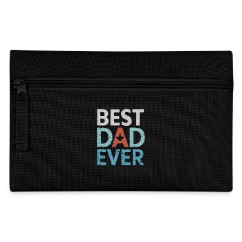 Best Dad Father´s Day Husband Men Daddy Father Man - Pencil Case - black - Front
