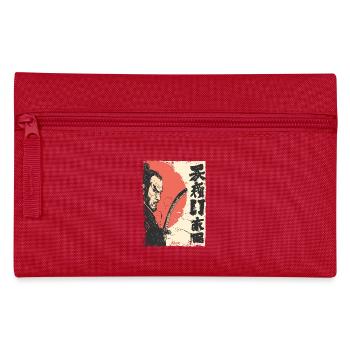 Japanese Red Sun Samurai - Pencil Case - red - Front