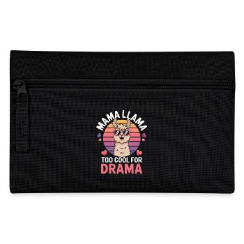 Lama Spruch Alpaka Lamas Lustiges Lama Geschenk - Federtasche - Schwarz - Vorne