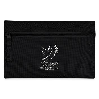 Be still and know that I'm god - Pencil Case - black - Front