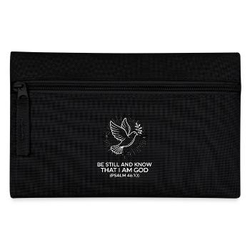 Be still and know that I'm god - Pencil Case - black - Front