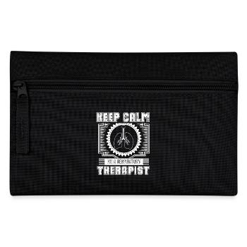 Keep Calm I am A Respiratory Therapist - Pencil Case - black - Front