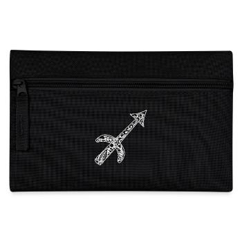Sagittarius Zodiac Horoscope - Pencil Case - black - Front
