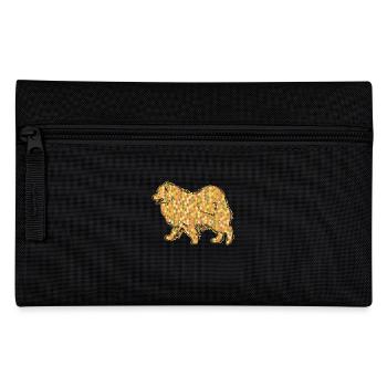 Samoyed Geometric - Pencil Case - black - Front