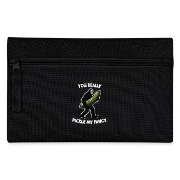 You really pickle my fancy. Dill Bigfoot Sasquatch - Pencil Case - black - Front