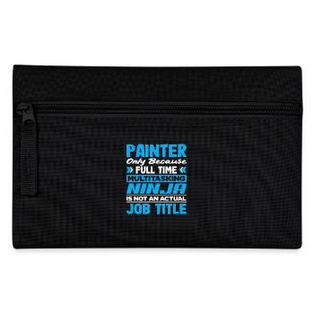 Peintre parce que ninja multitâche à plein temps - Trousse - noir - Devant