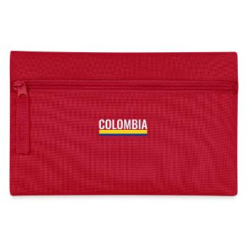 Colombia Kolumbien Kolumbianische Flagge - Federtasche - Rot - Vorne