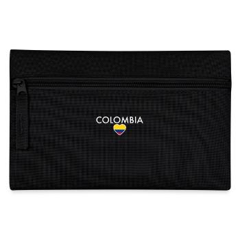 Colombia Colombia Colombian Flag - Pencil Case - black - Front