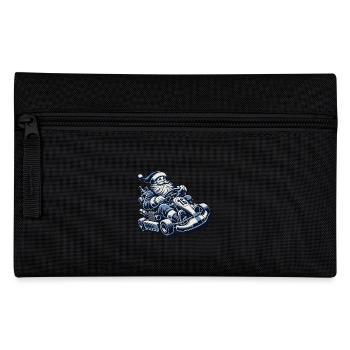 Père Noël Go-Kart Style Rétro - Trousse - noir - Devant
