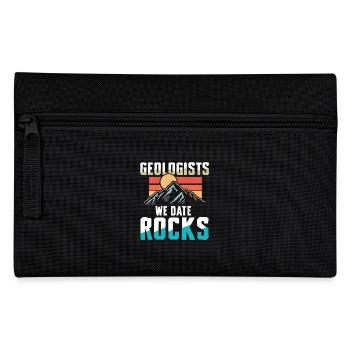 Geologists We Date Rocks für einen Geologe - Federtasche - Schwarz - Vorne