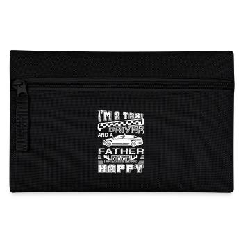 Taxi Driver I am A Taxi Driver and A Father - Pencil Case - black - Front