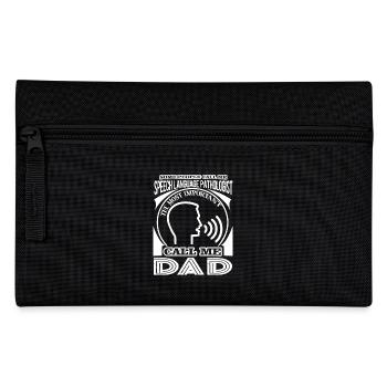 Speech Language Pathologist Dad - Pencil Case - black - Front