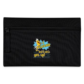 Pelican I Pelican And Can't Get Up - Pencil Case - black - Front