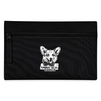 I Love Pembroke Welsh Corgi - Pencil Case - black - Front