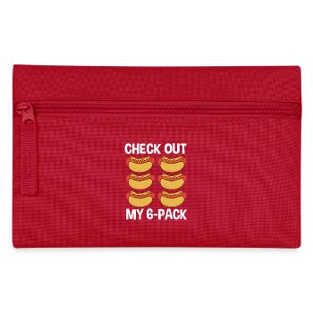 Collation hot-dog - Trousse - rouge - Devant