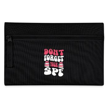Skin Care Dermatology Fingernails Dermatologist - Pencil Case - black - Front