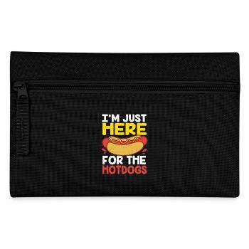Hot Dog Snack - Pencil Case - black - Front