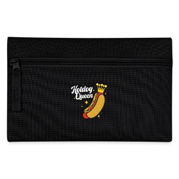 Hot Dog Snack - Pencil Case - black - Front