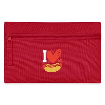 Collation hot-dog - Trousse - rouge - Devant
