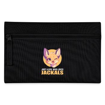 Schakale Schakal - Federtasche - Schwarz - Vorne