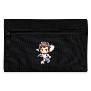 Badminton - Pencil Case - black - Front