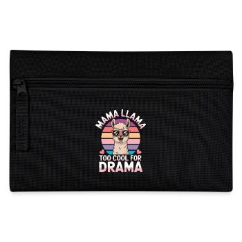 Lama Spruch Alpaka Lamas Lustiges Lama Geschenk - Federtasche - Schwarz - Vorne
